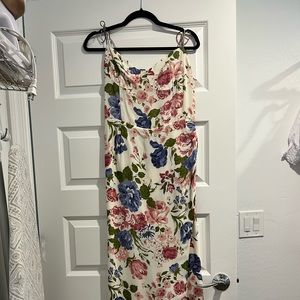 Reformation Kourtney Dress in Donna